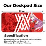 Zero Two - XXL Mousepad - Image 2
