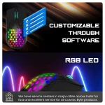Cosmic Byte Sentinel RGB Wireless + Wired Dual Mode Gaming Mouse-White - Image 6
