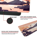 Mountains Art - Orange - E-XL Mousepad - Image 3