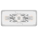 Minimal Keycap - Off White - E-XL Mousepad
